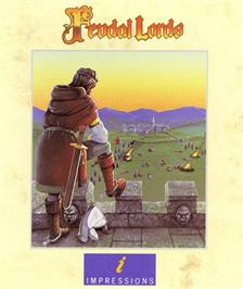 Box cover for Feudal Lords on the Commodore Amiga.